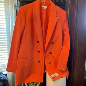 Bar III Bold Orange Blazer